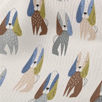 Long-faced Spotted Dog In A Da Terry