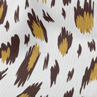 Brown Leopard Print With A Sen Terry