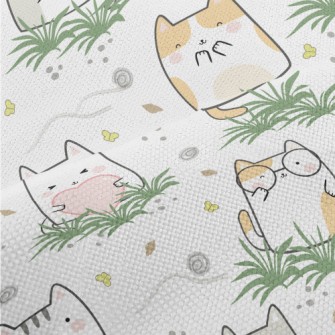 Smiling Happy Kitten Performance Linen