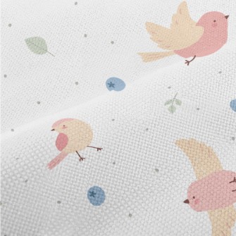 A Diligent Bird Looking For Fo Performance Linen