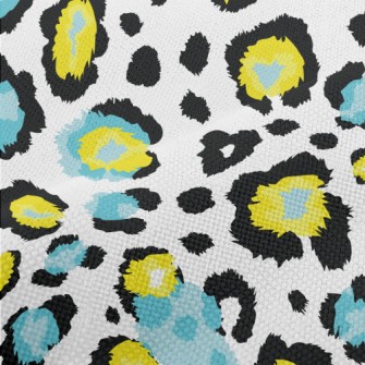 Abstract Contrasting Color Tex Performance Linen