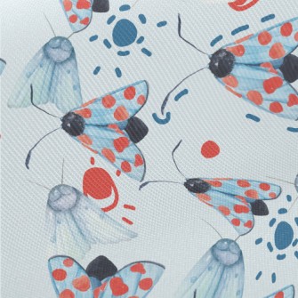 Beautiful Butterfly With Brigh Twill