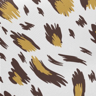 Brown Leopard Print With A Sen Twill