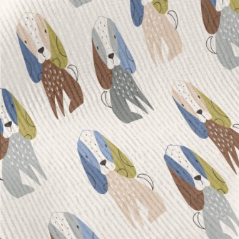 Long-faced Spotted Dog In A Da Standard Corduroy