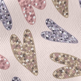 Romantic Shining Heart Standard Corduroy