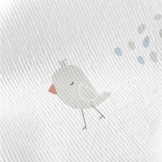 The Happy Life Of Birds Standard Corduroy