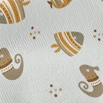 Cute And Charming Underwater I Standard Corduroy