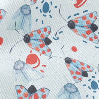 Beautiful Butterfly With Brigh Standard Corduroy