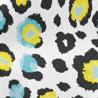 Abstract Contrasting Color Tex Standard Corduroy