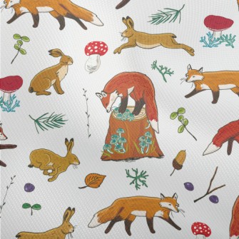 Forest Animals Fox And Hare Dobby