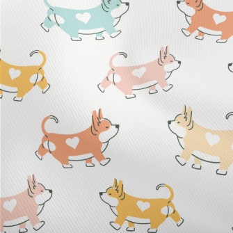 Corgi With Heart-shaped Mark Dobby