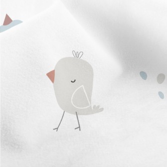 The Happy Life Of Birds Micro Fleece