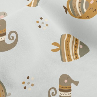Cute And Charming Underwater I Micro Fleece