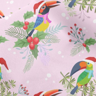 Big-billed Parrot Celebrating  Micro Fleece