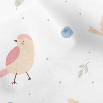 A Diligent Bird Looking For Fo Micro Fleece