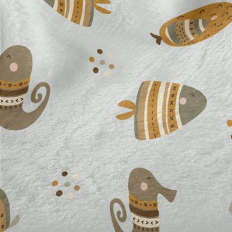 Cute And Charming Underwater I Minky
