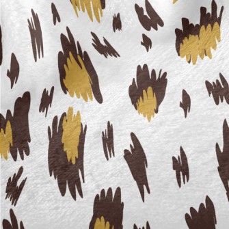 Brown Leopard Print With A Sen Minky
