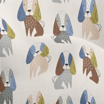 Long-faced Spotted Dog In A Da Lightweight Performance Linen