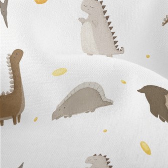 Little Dinosaur's Bedtime Lightweight Performance Linen