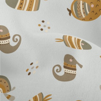 Cute And Charming Underwater I Lightweight Performance Linen