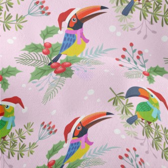 Big-billed Parrot Celebrating  Lightweight Performance Linen