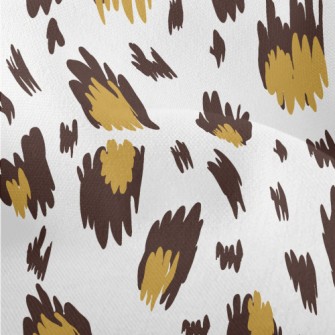 Brown Leopard Print With A Sen Lightweight Performance Linen