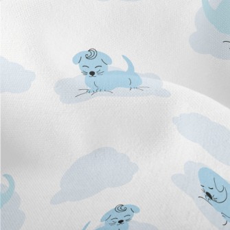 Sleeping Puppy With Crown Lightweight Performance Linen