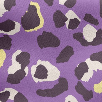 Alternating Light And Dark Leo Jersey Backed Fleece