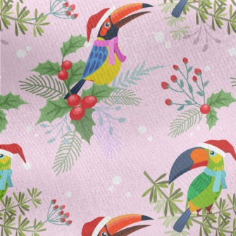 Big-billed Parrot Celebrating  Jersey Backed Fleece