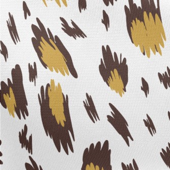 Brown Leopard Print With A Sen Pongee