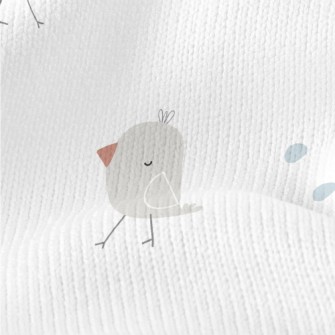 The Happy Life Of Birds Stretch Jersey