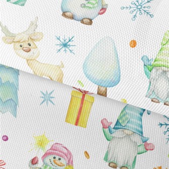 Dwarfs Hold Christmas Celebrat Waterproof Oxford