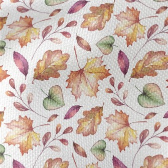 Colorful Autumn Leaves Waterproof Canvas