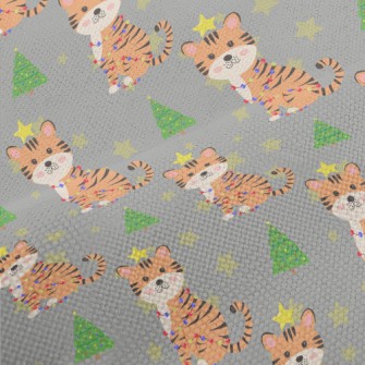 A Playful Tiger Celebrating Ch Performance Linen