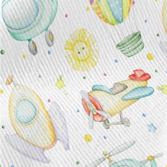 Cute Air Vehicles Standard Corduroy