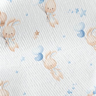 Rabbit Flying In The Sky With  Standard Corduroy