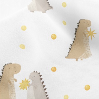 Share The Joy Of Little Dinosa Micro Fleece