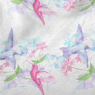 Hummingbird Collecting Nectar  Minky