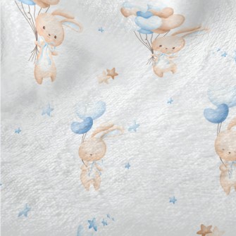 Rabbit Flying In The Sky With  Minky