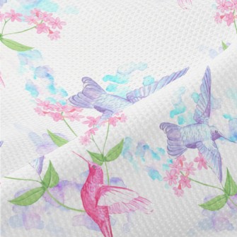 Hummingbird Collecting Nectar  Piqué