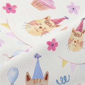 Cats Celebrating Birthday Toge Piqué