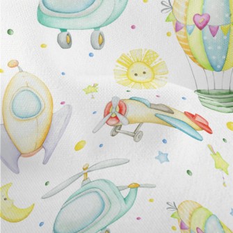Cute Air Vehicles Lightweight Performance Linen