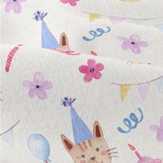 Cats Celebrating Birthday Toge Modern Jersey