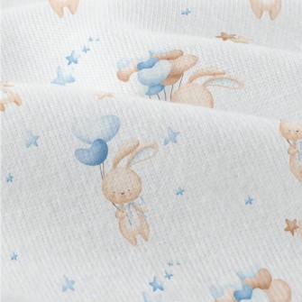 Rabbit Flying In The Sky With  Modern Jersey