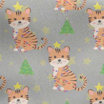 A Playful Tiger Celebrating Ch Jersey Backed Fleece