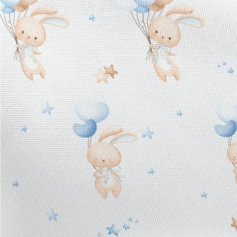 Rabbit Flying In The Sky With  Pongee