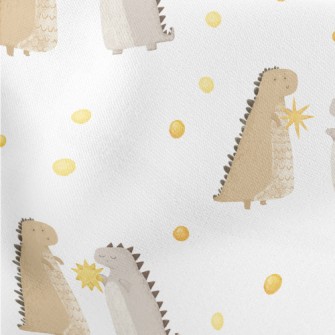 Share The Joy Of Little Dinosa Lightweight Cotton Poplin
