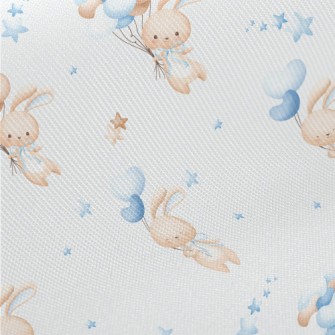 Rabbit Flying In The Sky With  Midweight Cotton Poplin