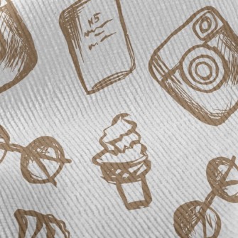 Camera Perfume Glasses Standard Corduroy