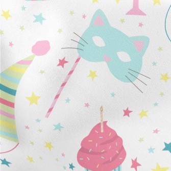 Birthday Animal Party Stretch Ponte
